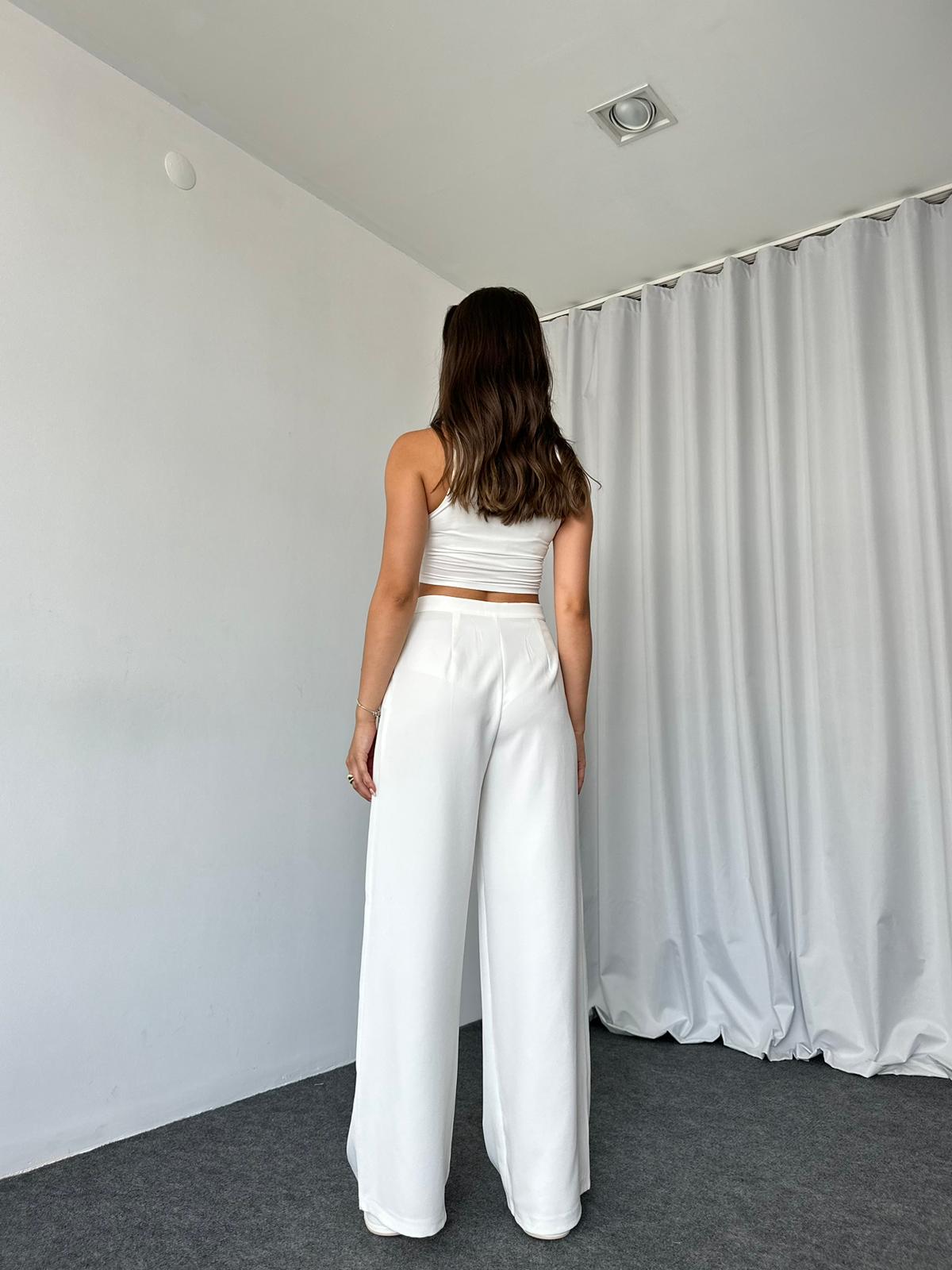 Oversize Pantalon (Beyaz) - Görsel 4
