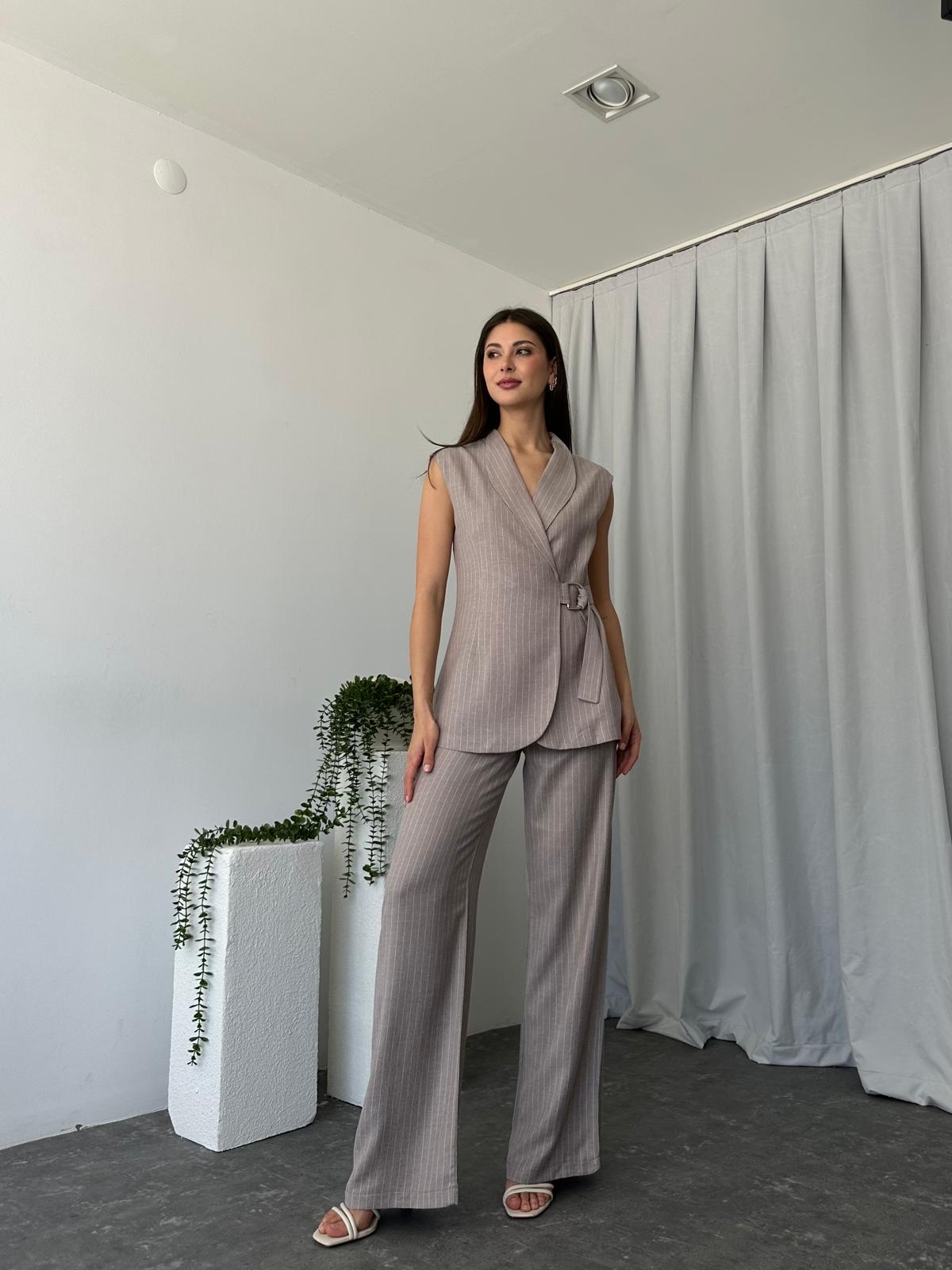 Kadın Nicole Vizon Takım - Görsel 2